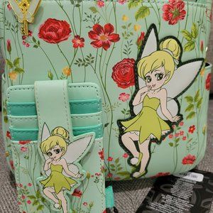 BNWT Tinkerbell Loungefly and Mini Wallet